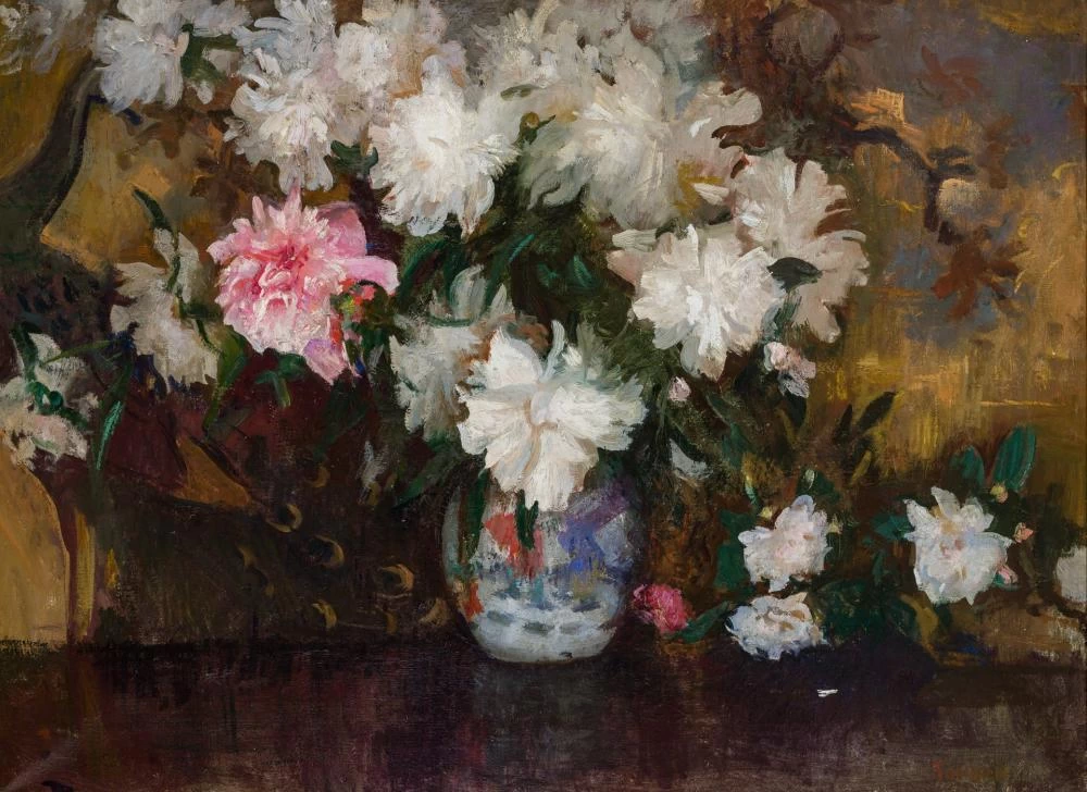 Edmund Tarbell - Peonie
